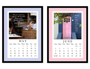2024 Endearment Calendar with 5x7 Acrylic Frame