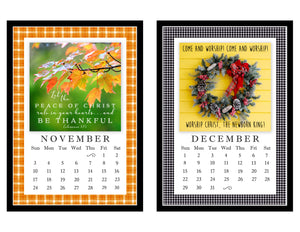 2024 Endearment Calendar with 5x7 Acrylic Frame