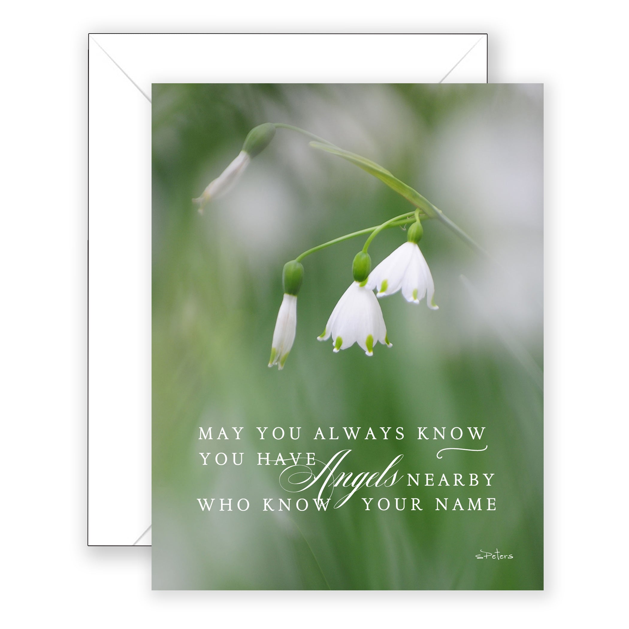 Angels Near (Psalm 91:11) - Praying for You Card
