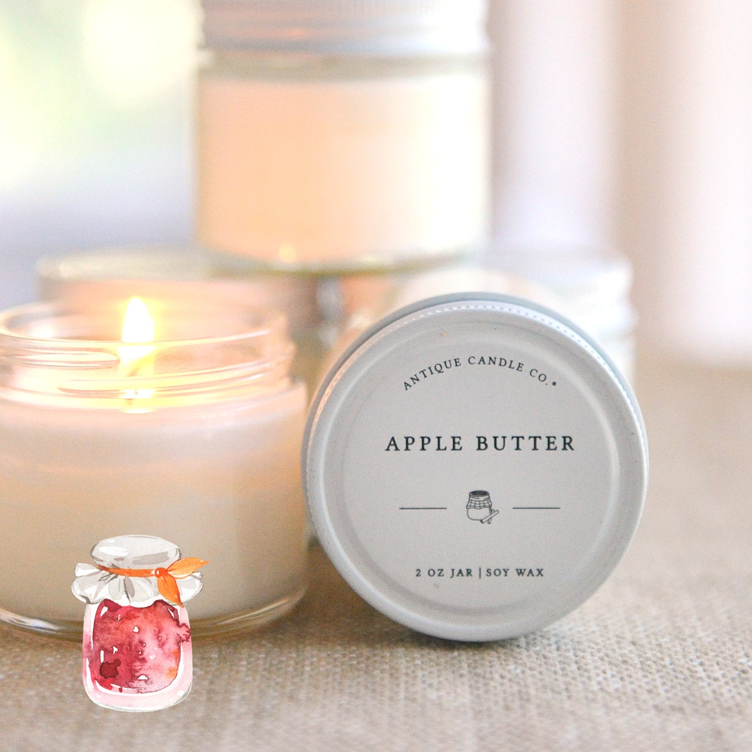 Candle: Apple Butter 2oz