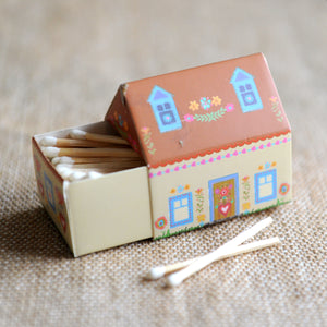 Match Box: Cottage (Brown Roof)