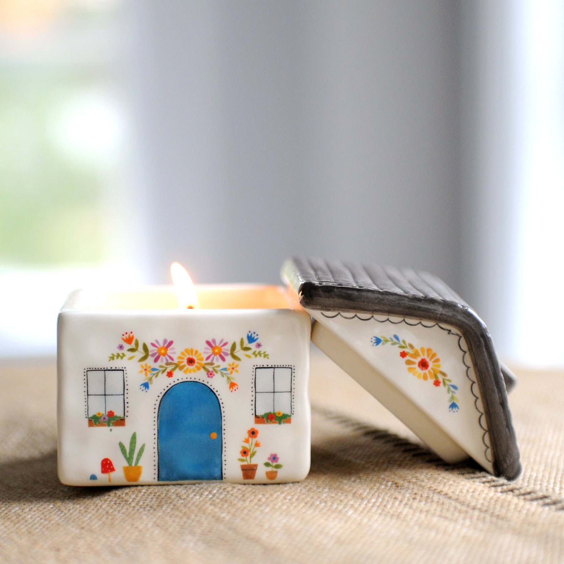Trinket Box Candle: Home Sweet Home