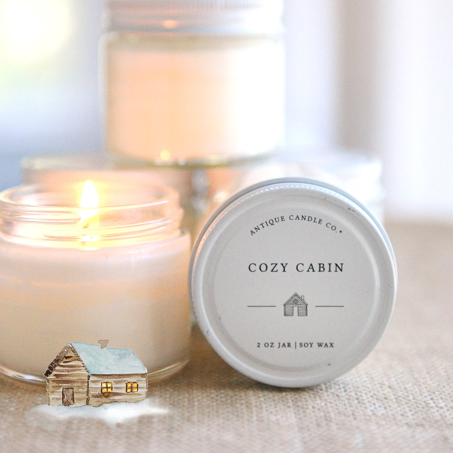 Candle: Cozy Cabin 2oz