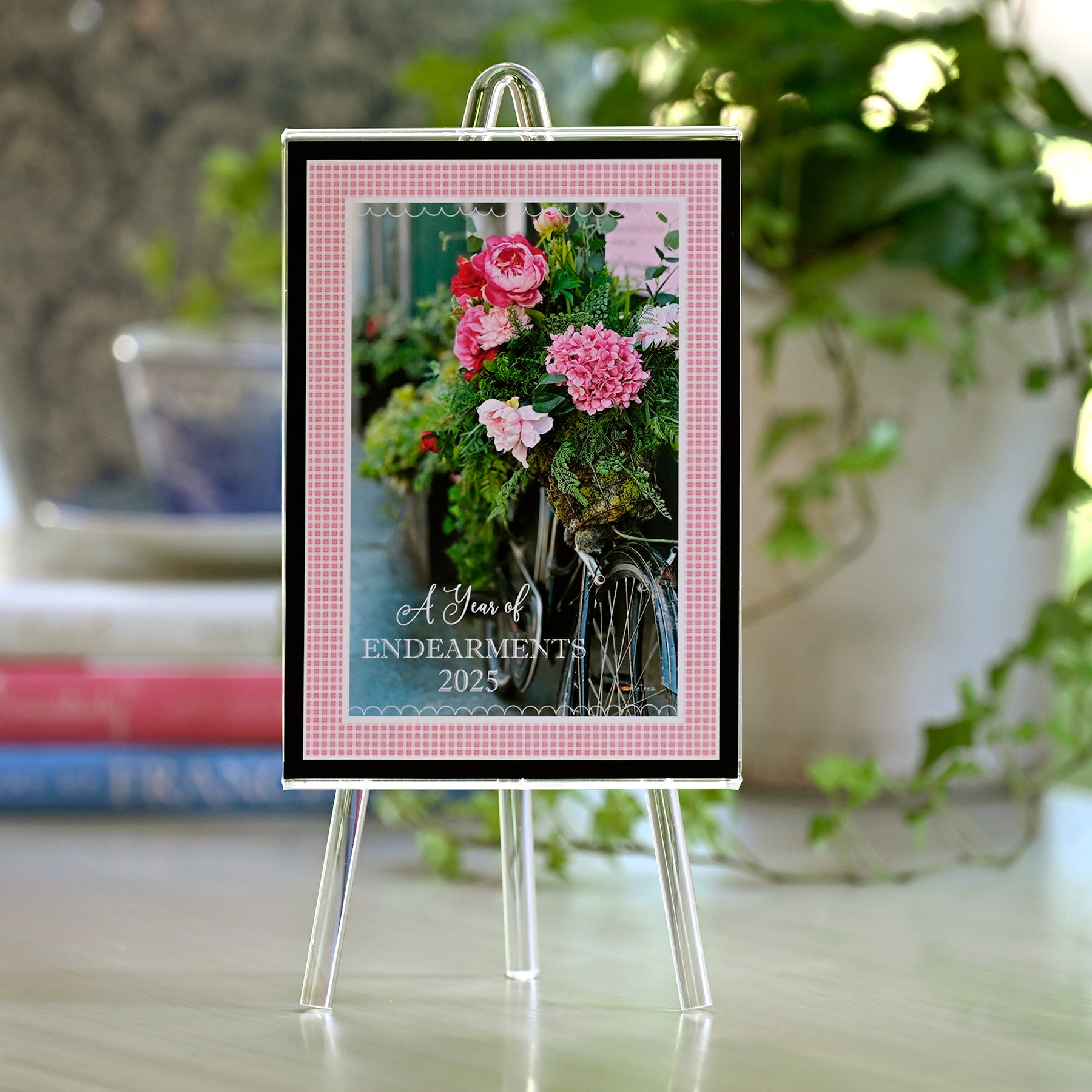 2025 Endearment Calendar with Easel Frame