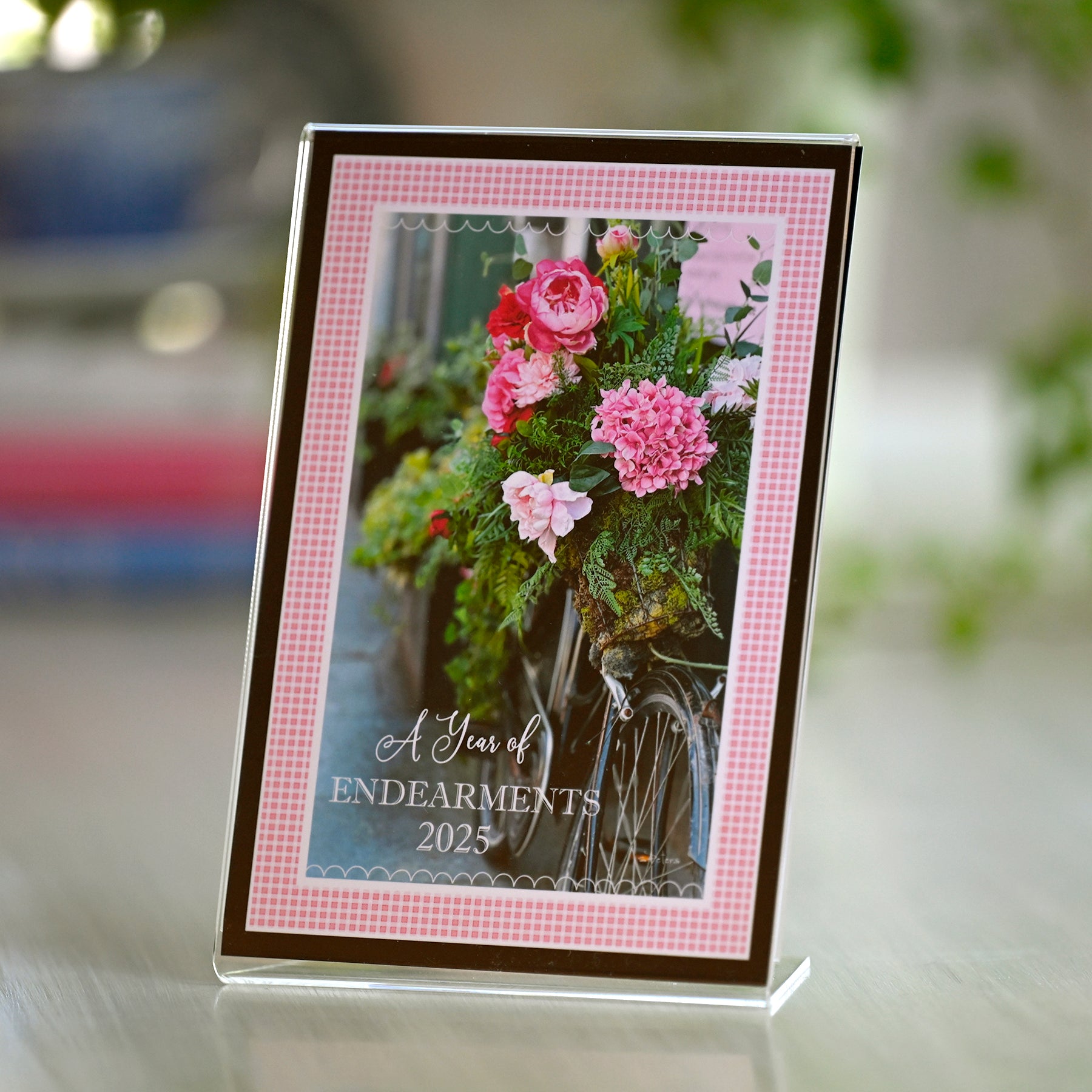 2025 Endearment Calendar with 5x7 Acrylic Frame