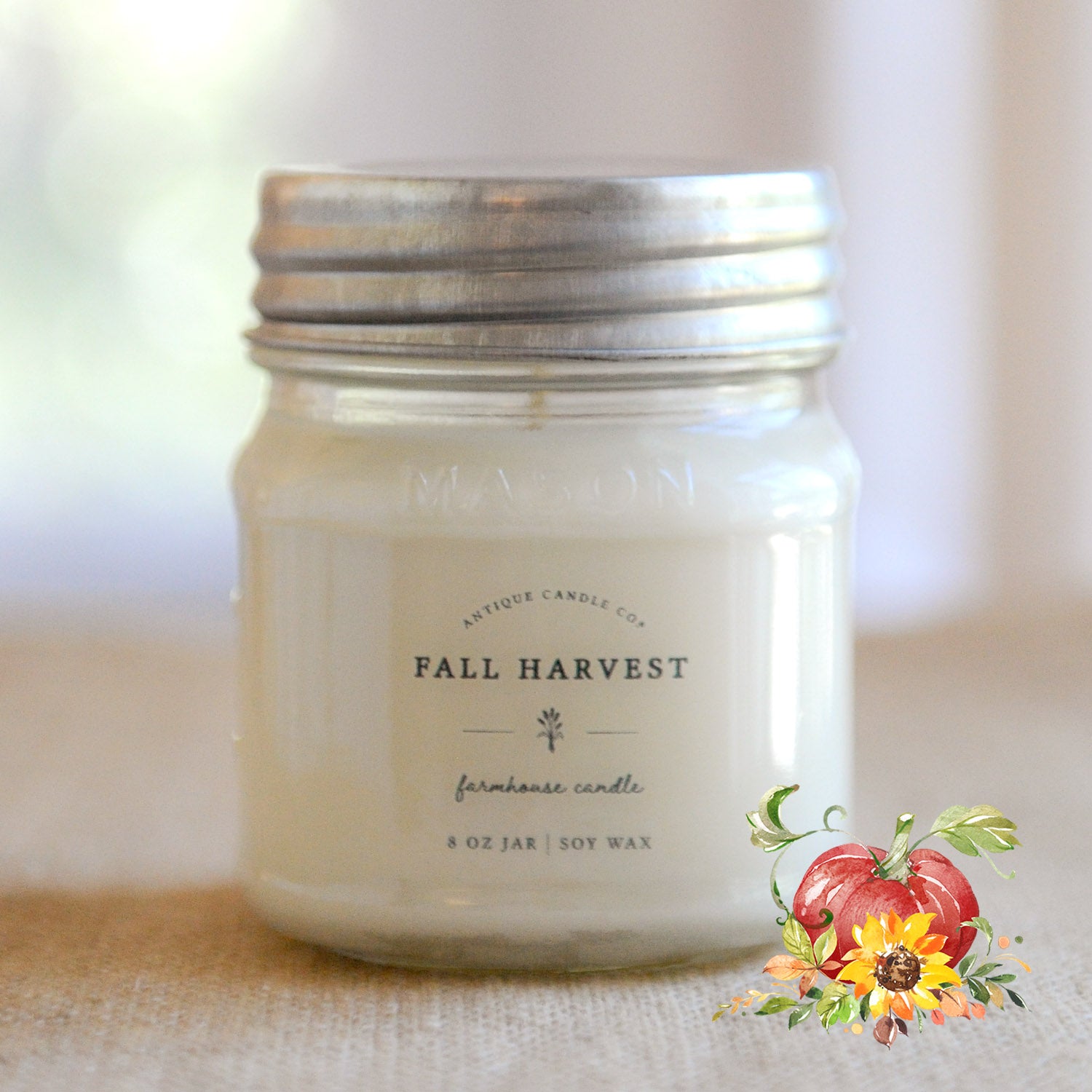 Candle: Fall Harvest 8oz