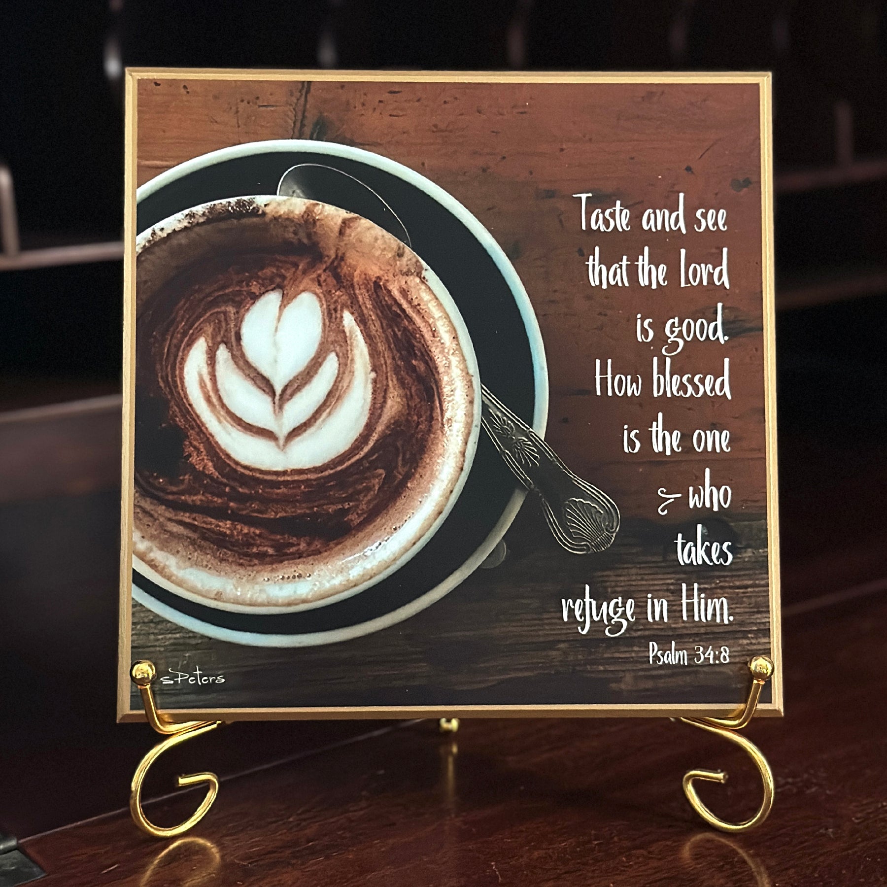 Cuppa Comfort - 8x8 Beveled Board