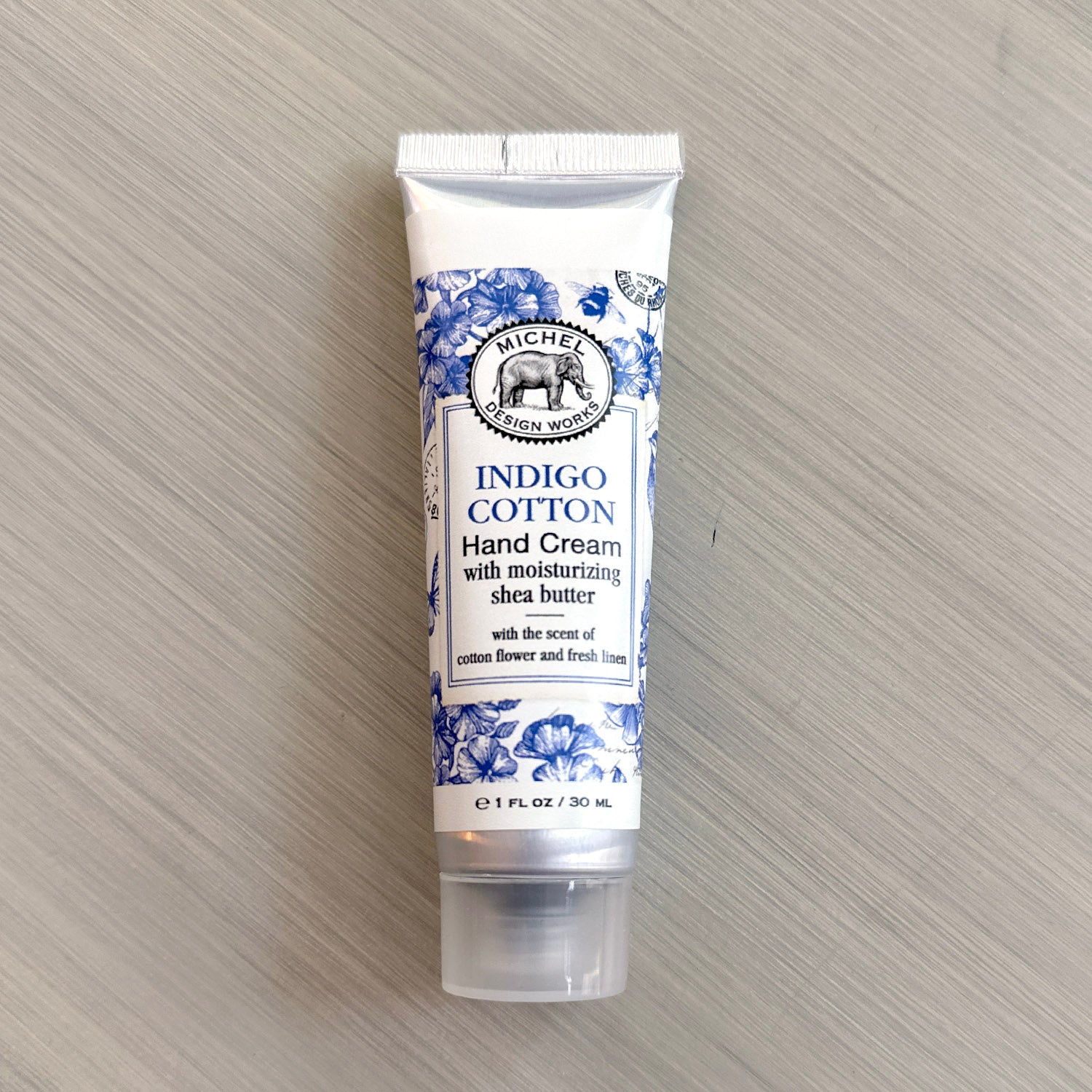 Hand Cream 1oz: Indigo Cotton