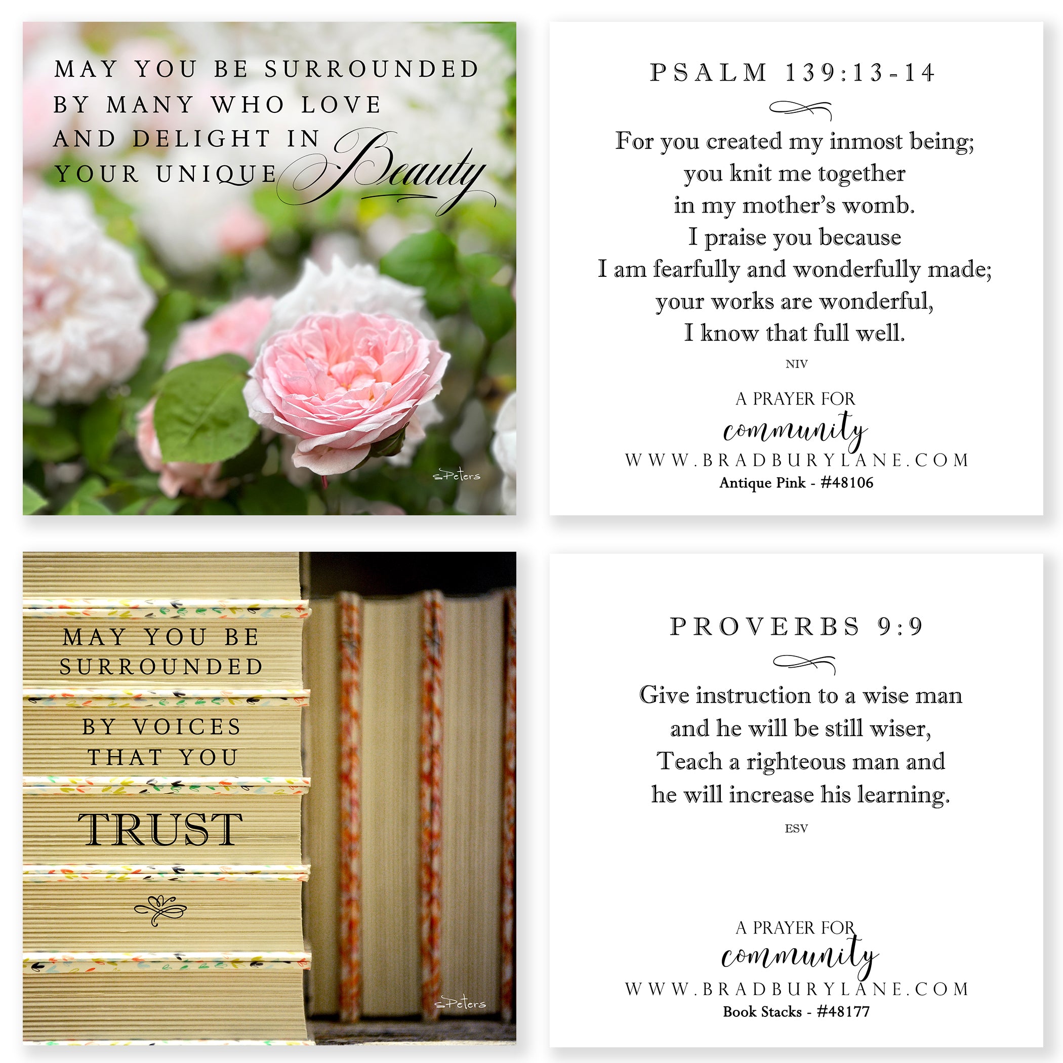 31 Days of Prayers for You Boxed Mini Print Collection (Version 1) w/Acrylic Holder