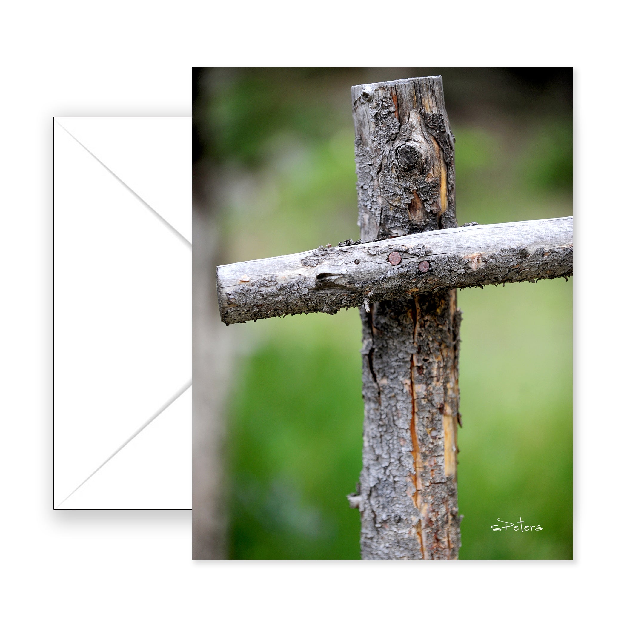 Rugged Cross - Blank Art Card