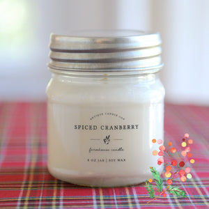 Candle: Spiced Cranberry 8oz