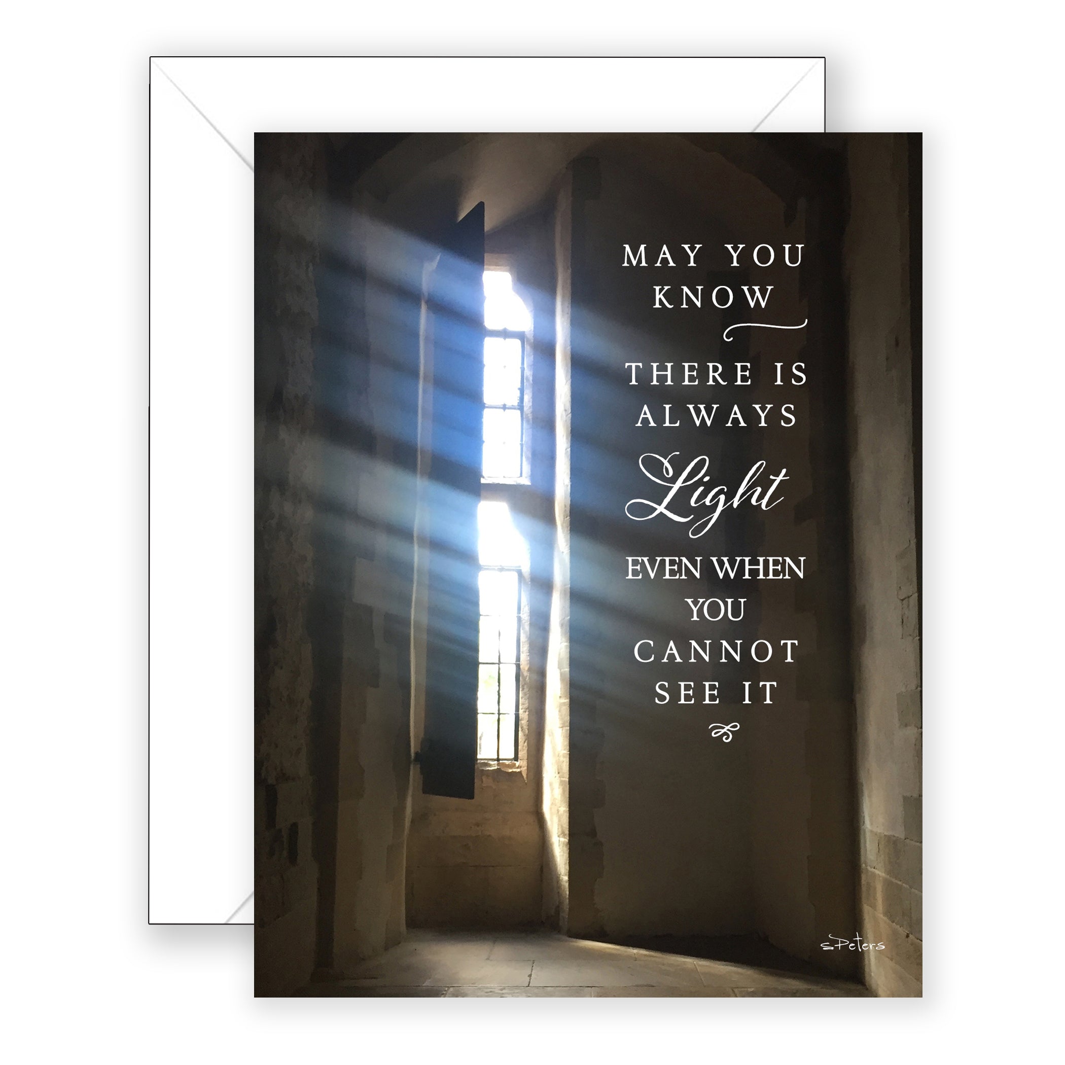 Tower Light (Psalm 139:12) - Praying for You Card