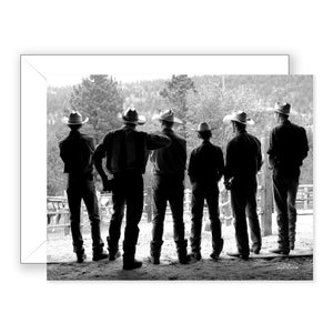 Wranglers - Blank Art Card