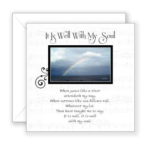 After the Storm (It Is Well) - Sympathy Card