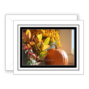 Autumn Evening - Blank Art Card