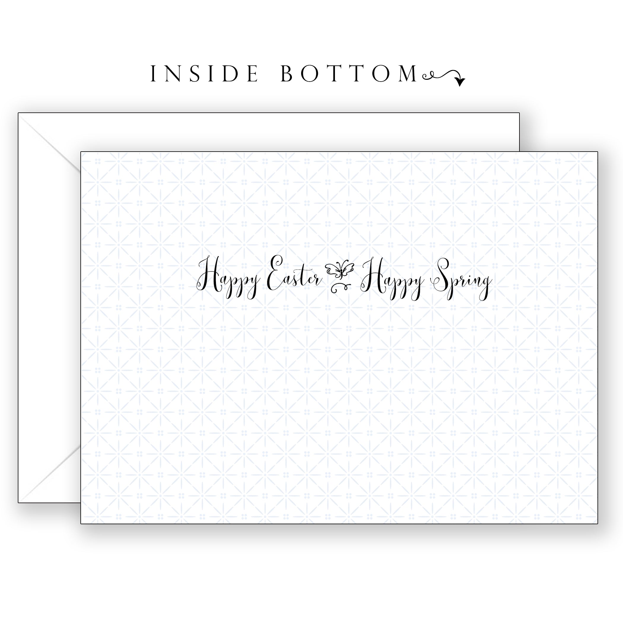 Beautiful in Blue - Easter Card