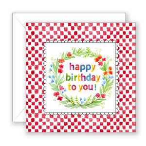 Birthday Checks (Philippians 1:3) - Birthday Card