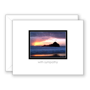 California Coast - Sympathy Card