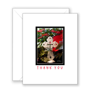 Christmas Cross - Thank You Card