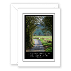 Direction (Proverbs 3:6) - New Beginnings Card