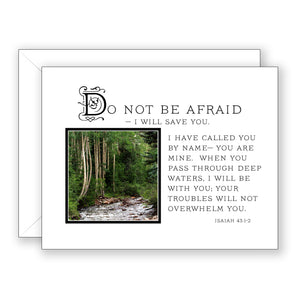 Chalk Creek (Isaiah 43:1-2) - Thinking of You Card