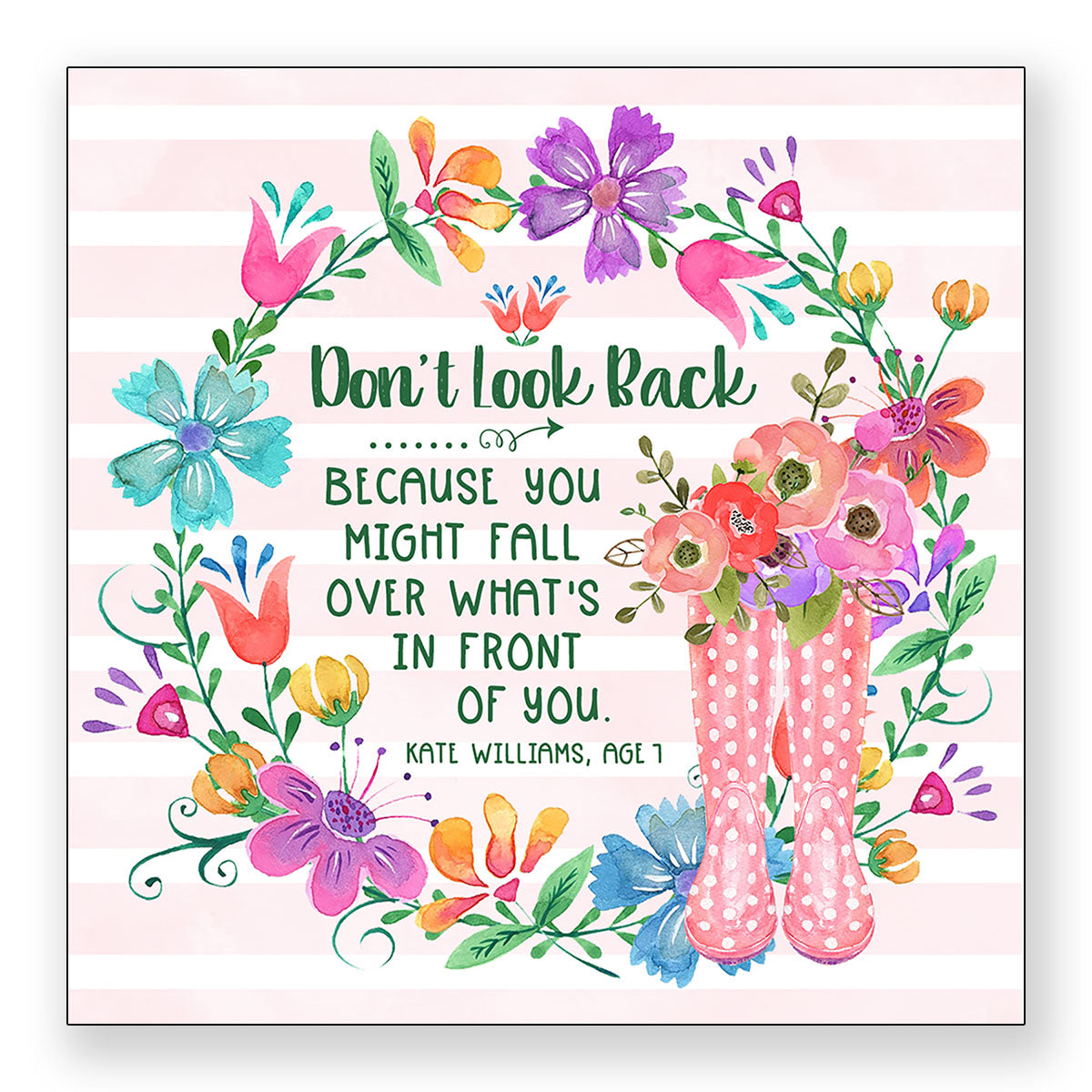 Don't Look Back - Mini Print