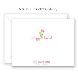 Easter Egg Trio (1 Corinthians 13:7) - Easter Card