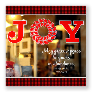 Joy and Peace (II Peter 1:2) - Mini Print