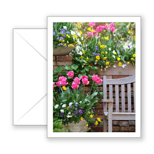 Happy Spring Notecard - Blank Art Card