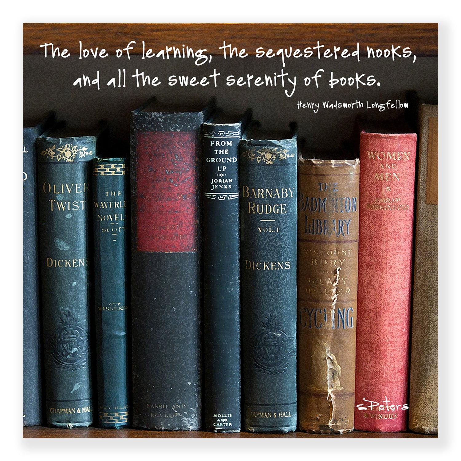 Love of Books - Frameable Print