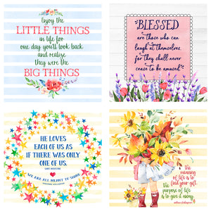 Little Lifts - 31 Days of Little Thoughts to Lift Your Spirit Boxed Mini Print Collection with Acrylic Holder