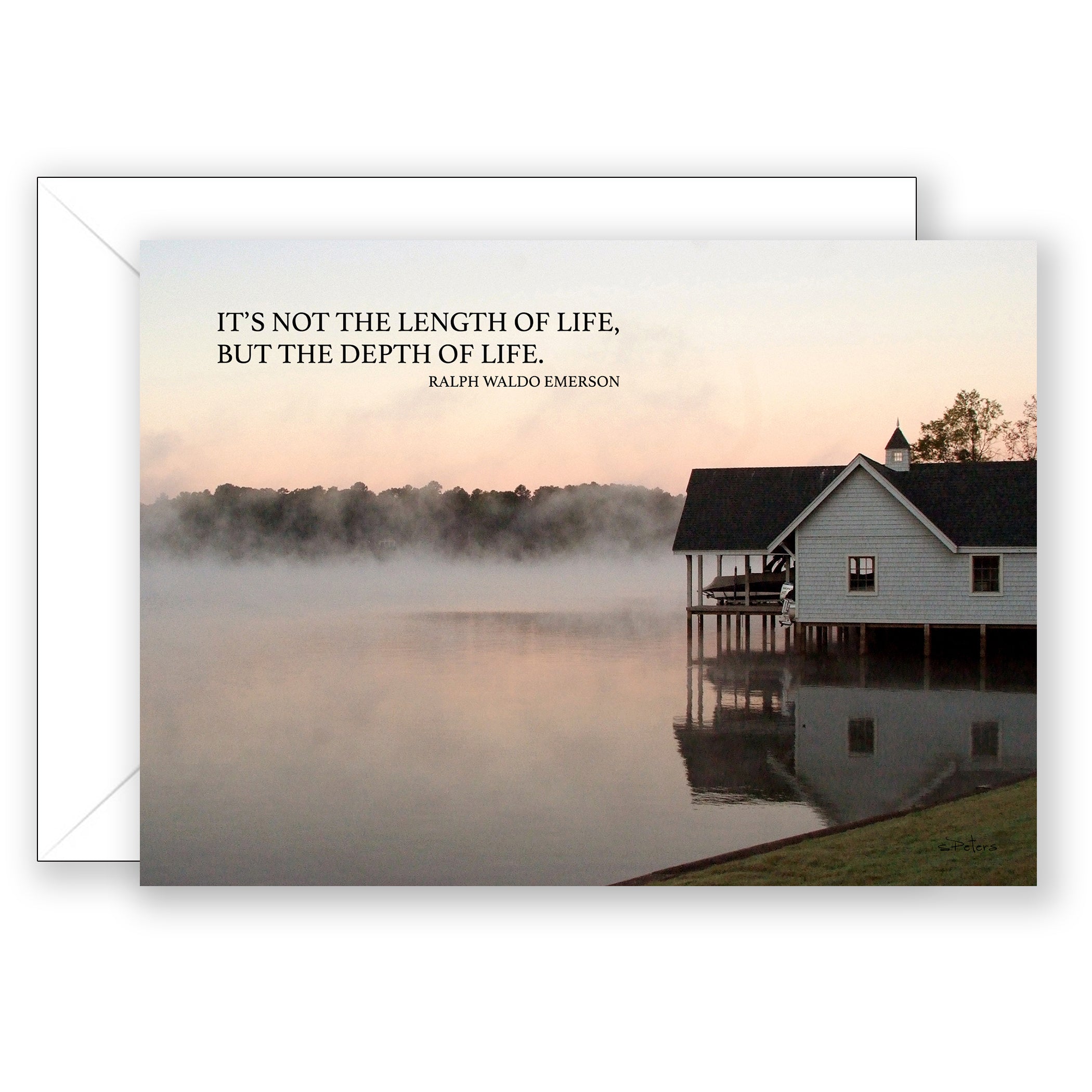 Morning Mist - Sympathy Card