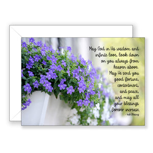 Nantucket Blooms - Birthday Card