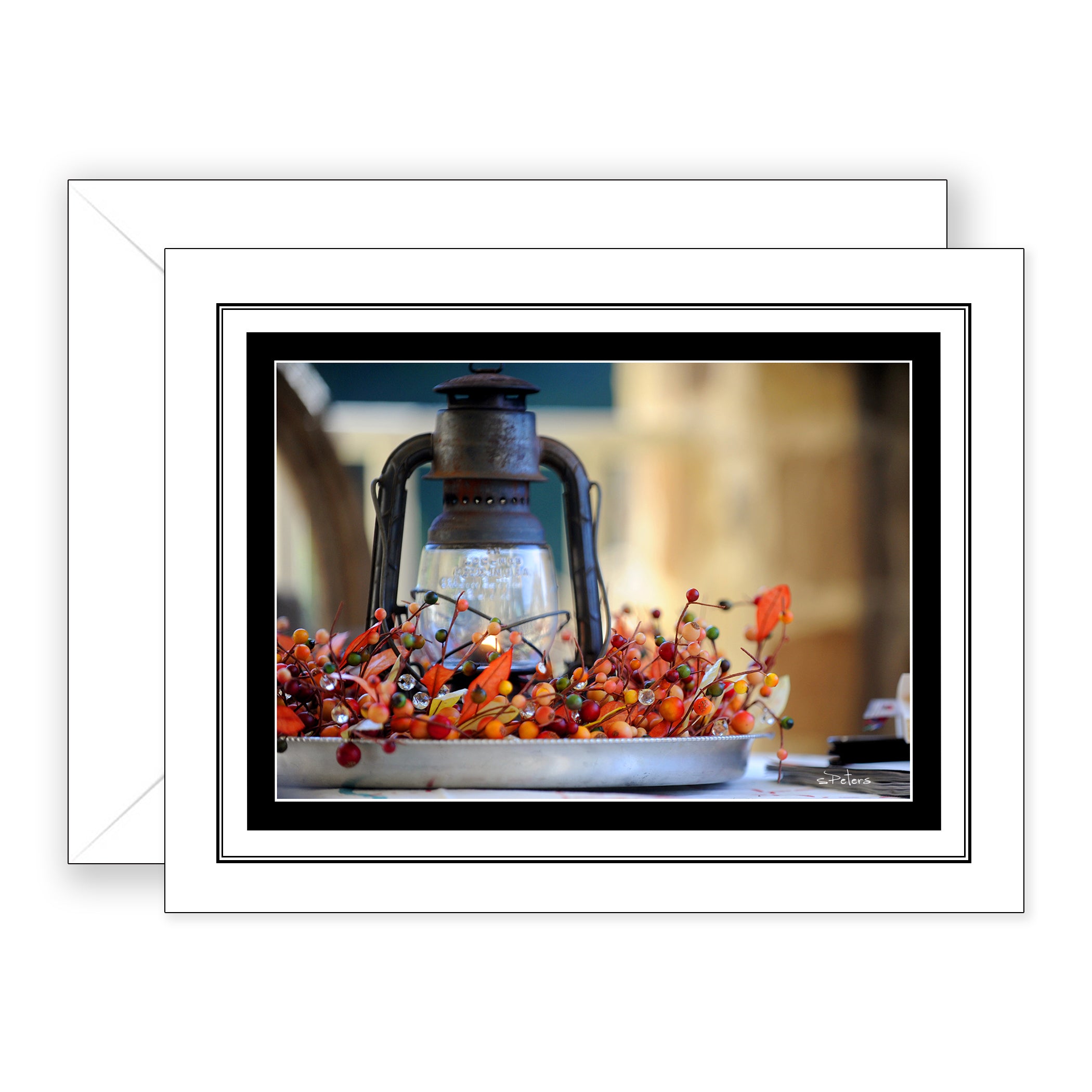 Orange Berry Light - Blank Art Card