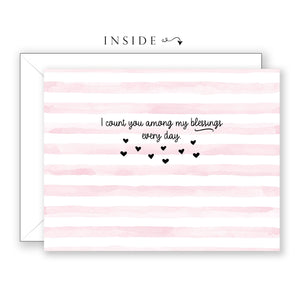 Pinkie Pair - Friendship Card