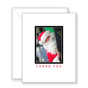 Santa Smiles - Thank You Card