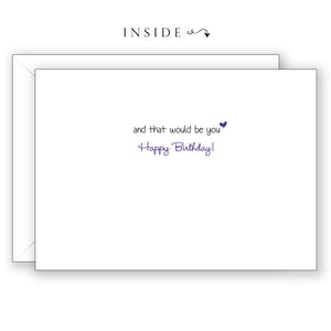 Simply Radiant - Birthday Card