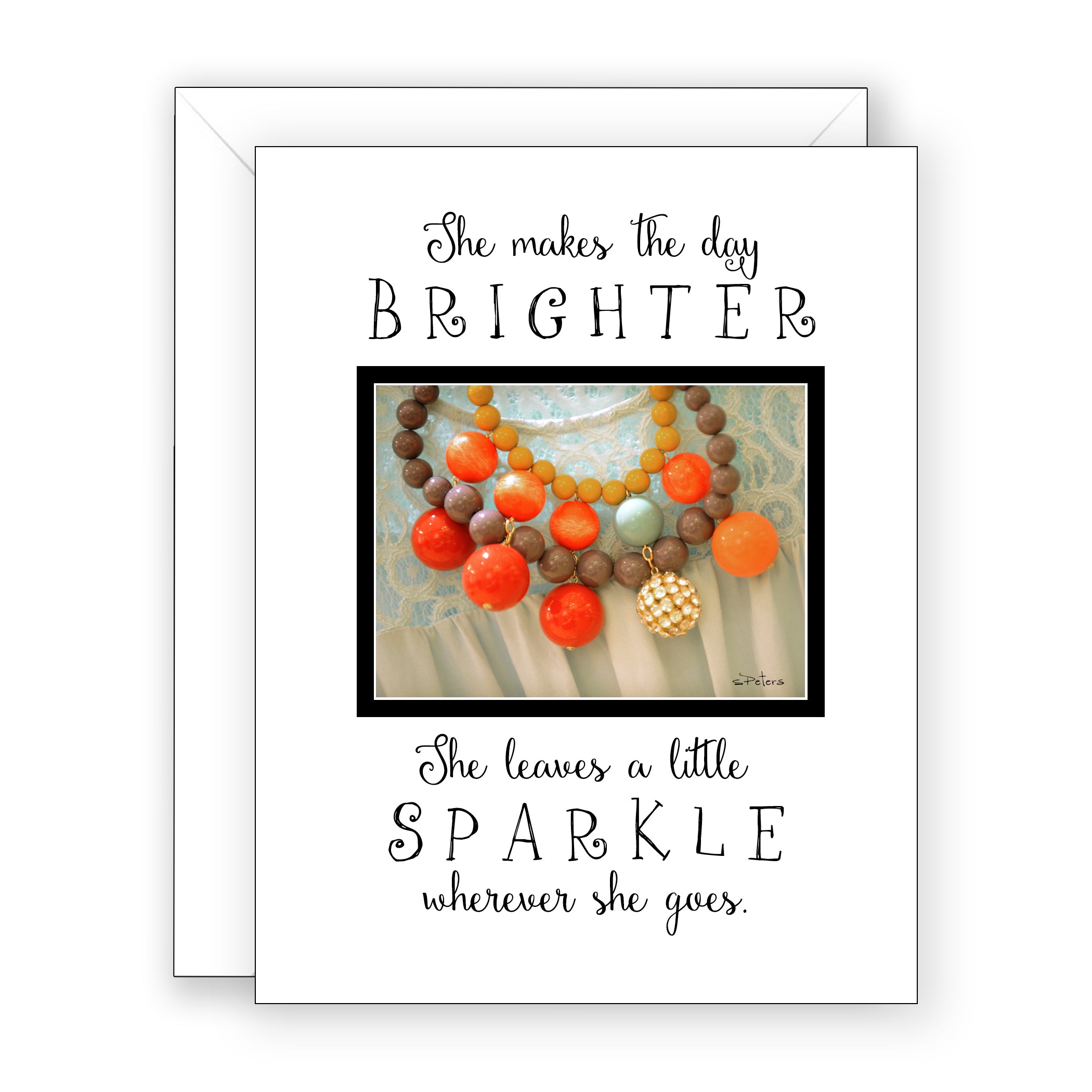 Sparkle - Encouragement Card (Blank)