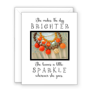 Sparkle - Encouragement Card (Blank)