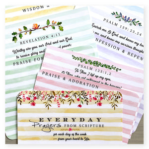 Everyday Prayers Starter Set with Acrylic Box