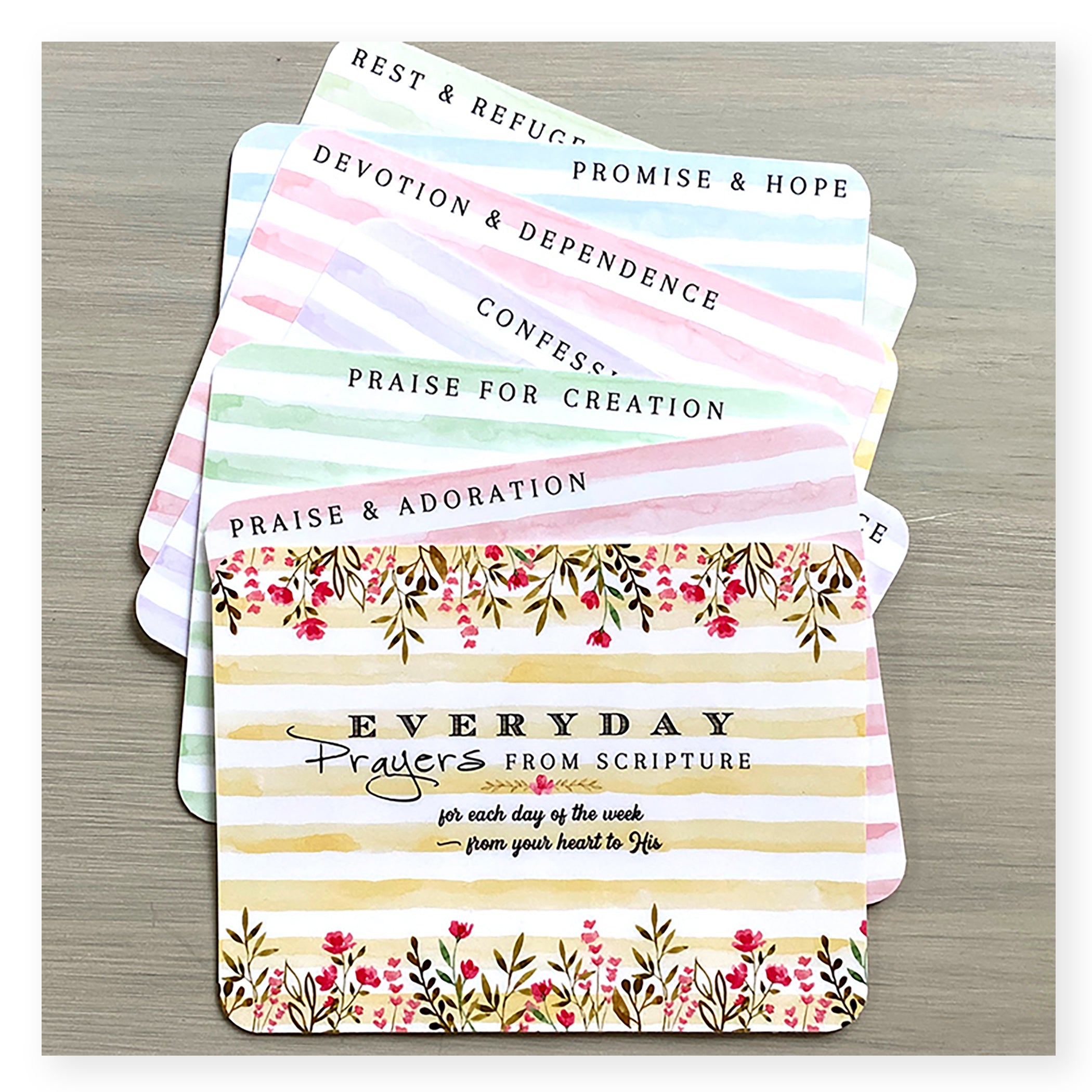 Everyday Prayers Starter Set with Acrylic Box