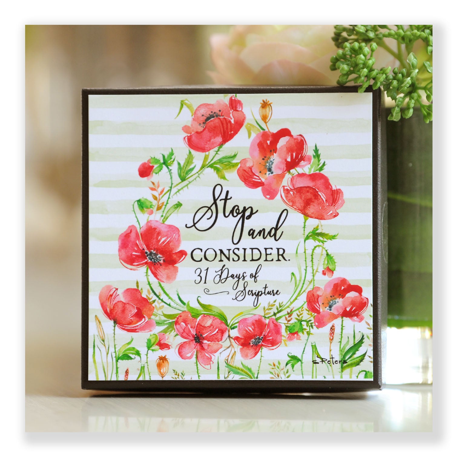 Stop and Consider - 31 Days of Scripture - Boxed Mini Print Collection