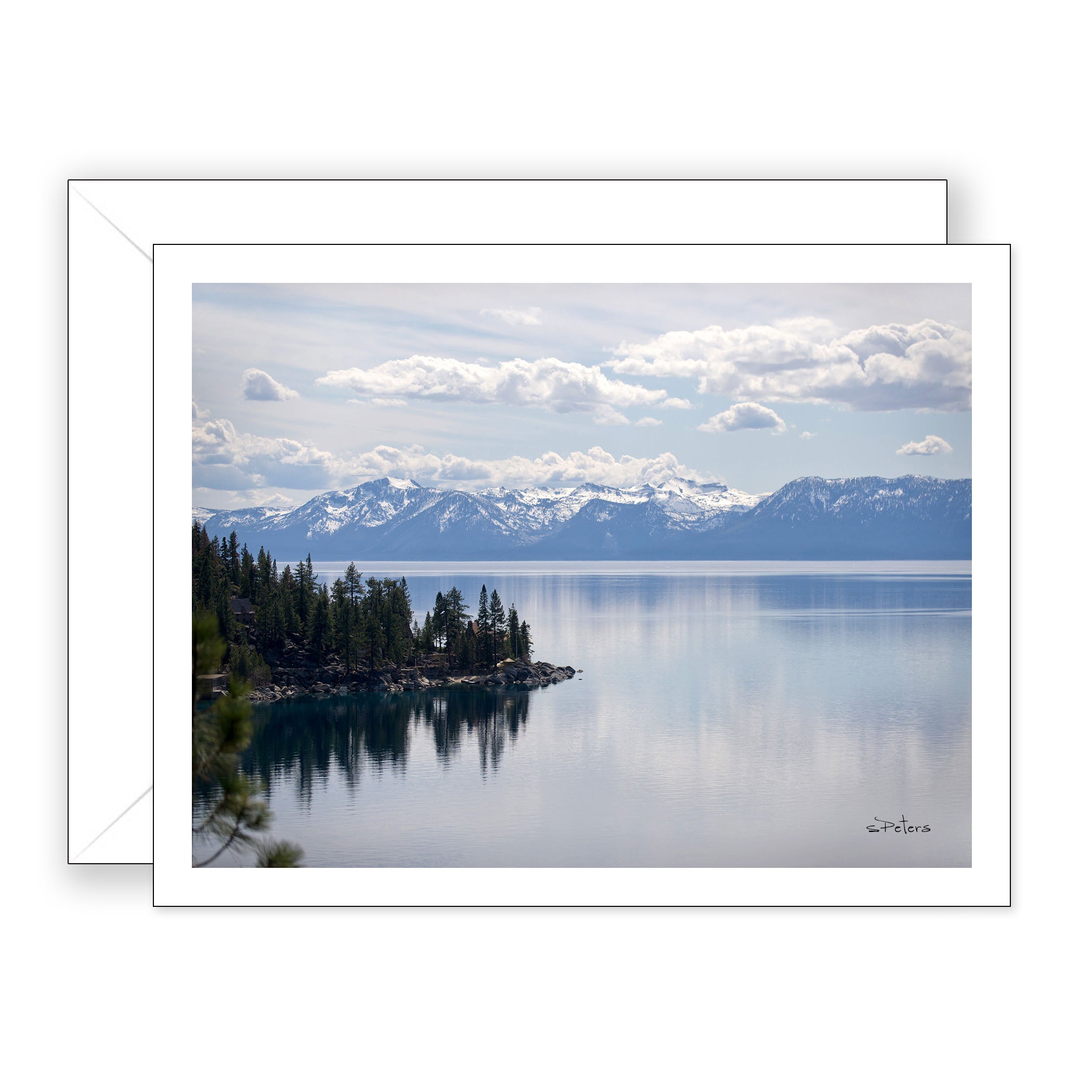 Tahoe Afternoon - Blank Art Card