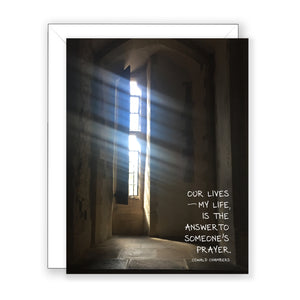 Tower Light - Encouragement Card