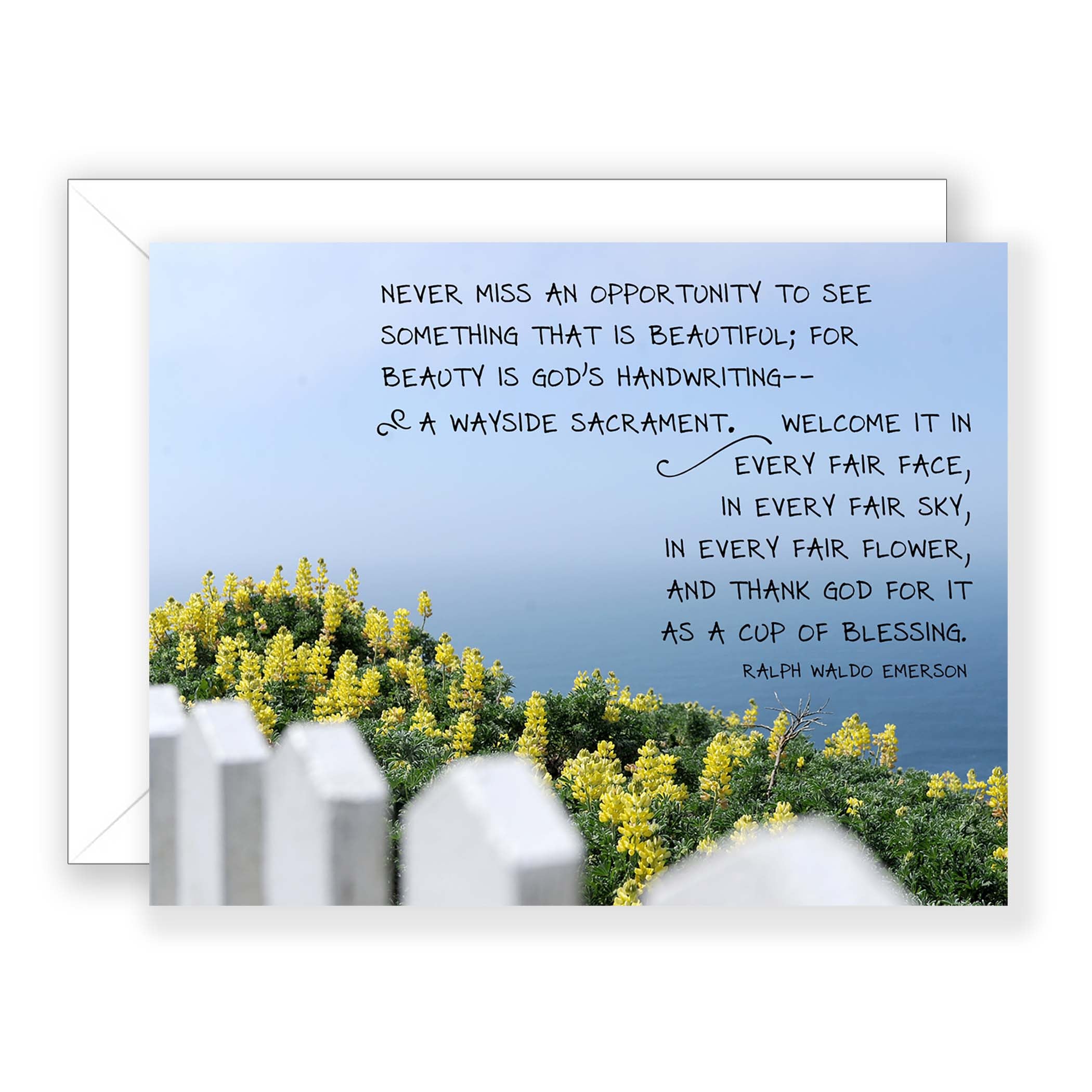 Wayside Sacrament - Encouragement Card