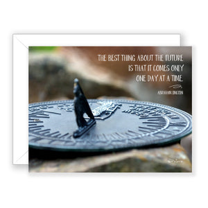 Westshore Sundial - Encouragement Card