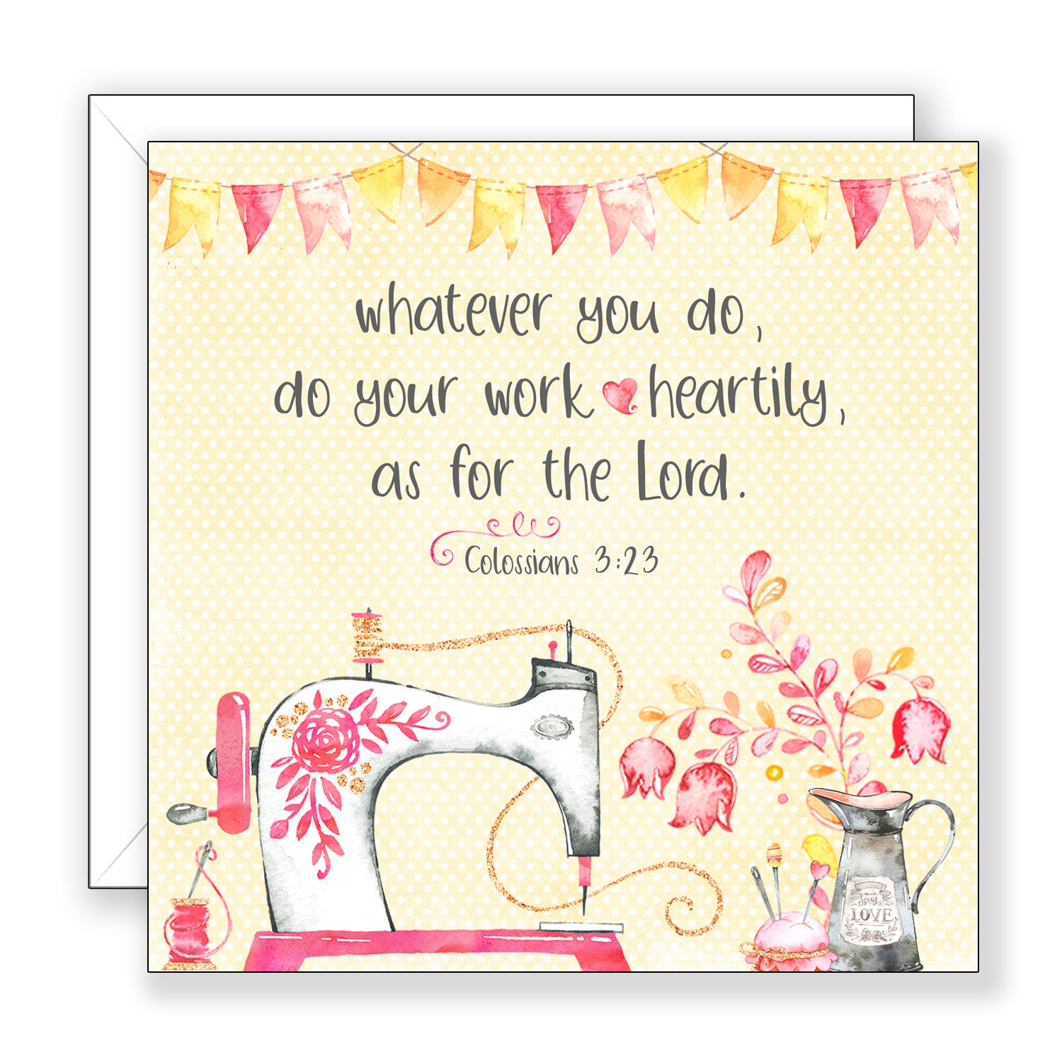 Whatever You Do (Colossians 3:23) - Encouragement Card