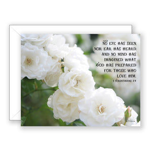 Whitechapel Walk ( I Corinthians 2:9) - Encouragement Card (Blank)